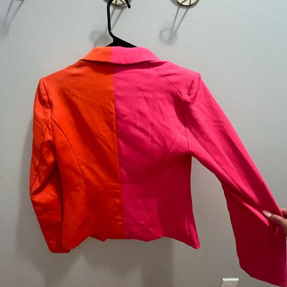 Vestique orange and pink born to stand out blazer - Picture 5 of 5